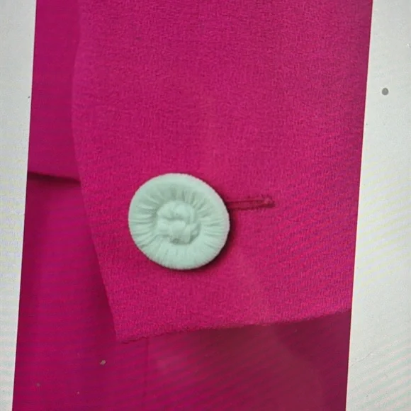 Vintage Yves Saint Laurent Fuchsia Passementerie Jacket